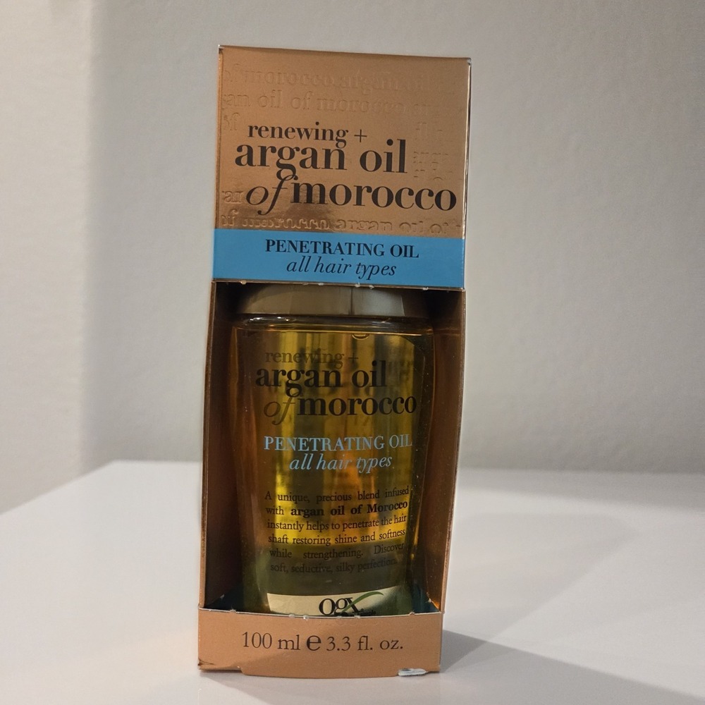 OGX Organix Renewing Argan Oil Morocco PENETRATING All Hair Types, 3.3oz